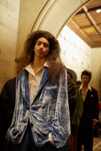Backstage at Willy Chavarria Fall 2025 Ready-to-Wear Collection