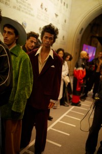 Backstage at Willy Chavarria Fall 2025 Ready-to-Wear Collection