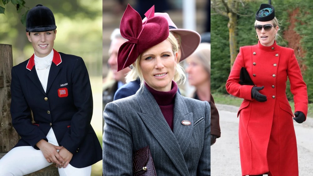 Zara Tindall's style through the years.