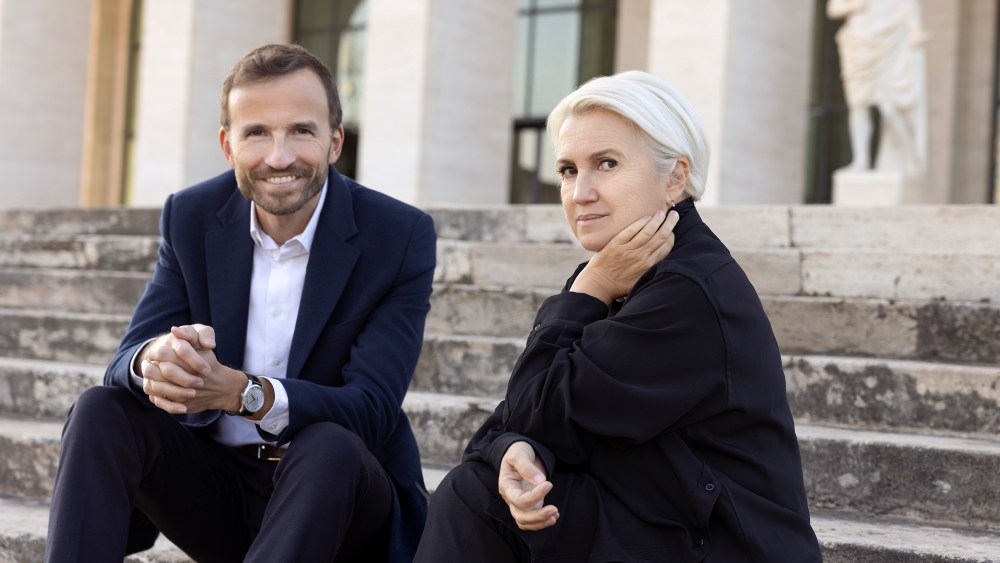 Pierre-Emmanuel Angeloglou and Silvia Venturini Fendi