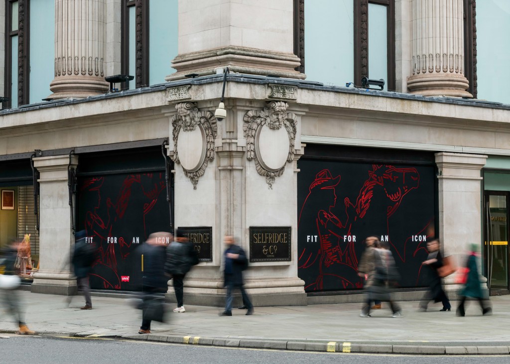 Levi’s, Beyoncé Takeover Selfridges