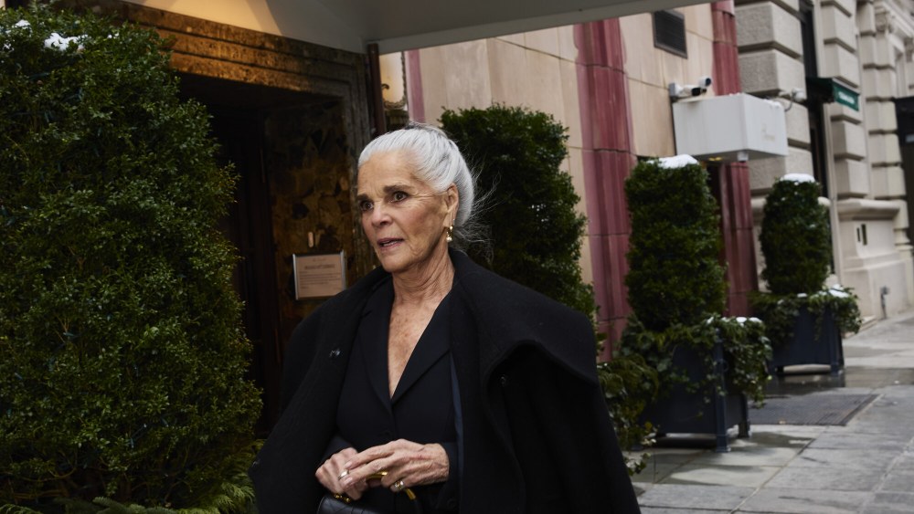 Ali MacGraw visits The Lowell before an honorary tea in her honor.