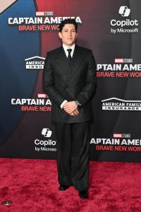 Danny Ramirez at Marvel Studios’ “Captain America: Brave New World” Premiere held at El Capitan Theatre on February 11, 2025 in Los Angeles, California.