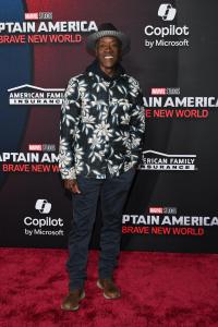 Don Cheadle at Marvel Studios’ “Captain America: Brave New World” Premiere held at El Capitan Theatre on February 11, 2025 in Los Angeles, California.