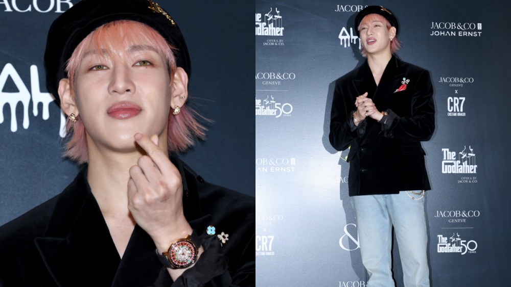 BamBam, aka Kunpimook Bhuwakul, of boy band GOT7 attends the "JACOP&CO" Korea Boutique - Photocall at Grand Hyatt Seoul on February 24, 2025 in Seoul, South Korea.