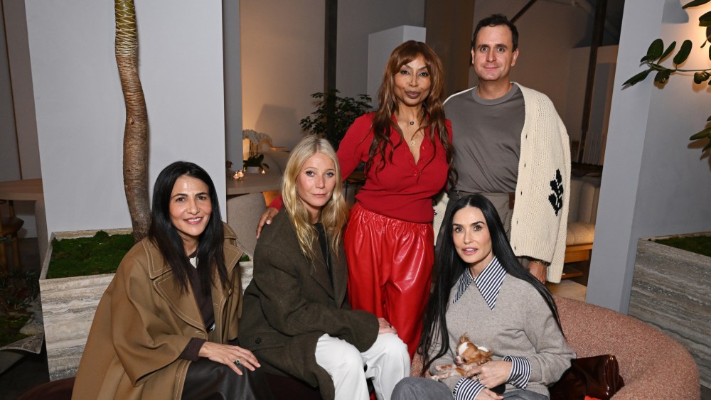 Jenni Konner, Gwyneth Paltrow, Brigette Romanek, Demi Moore and Sebastian Brauer