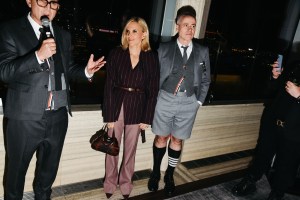 Steven Kolb, Tory Burch and Thom Browne