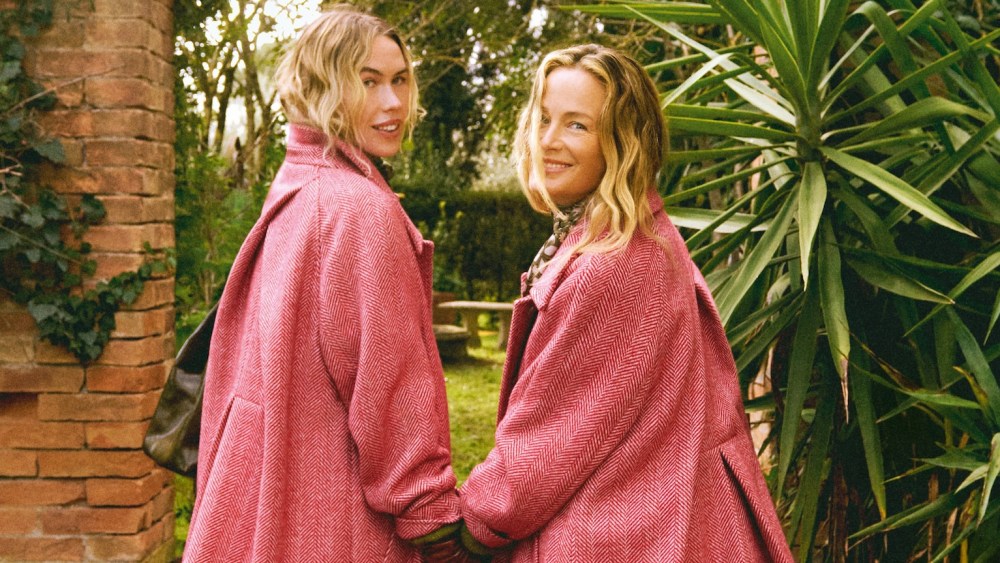 Carolyn Murphy and Dylan Blue starring in editorial images for the Weekend Max Mara by Giuliva Heritage collection for fall 2025.