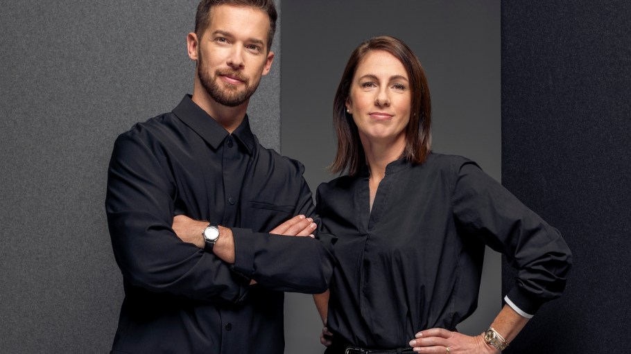 Eightyards’ director Markéta Miltenberger and co-director Placido Klitzke.