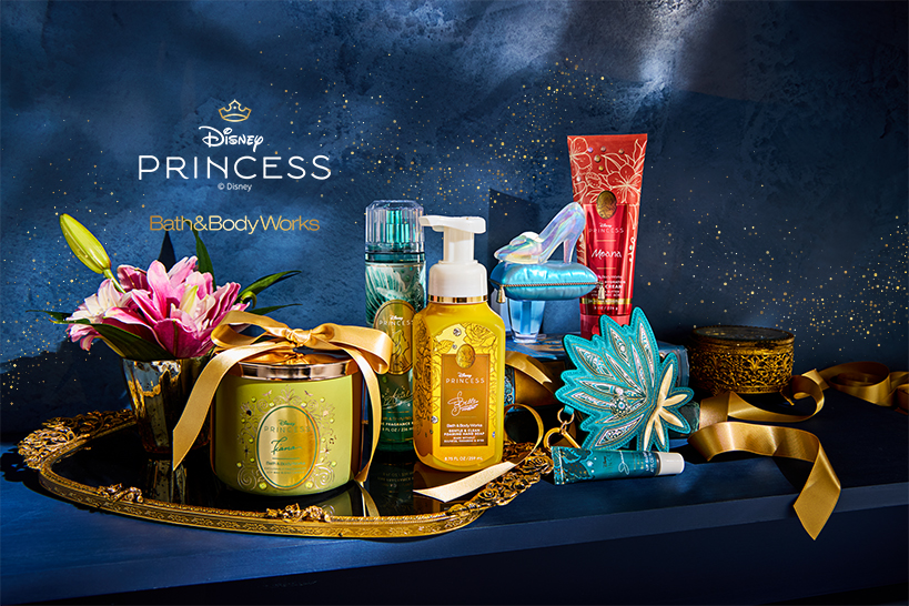 Bath & Body Works x Disney Princess collaboration.
