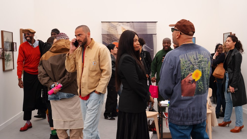 Frieze Los Angeles 2025 opened to VIPs on Thursday, February 20, drawing major collectors, curators, and Hollywood stars. / Bethany Mollenkof for WWD