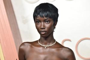 Anok Yai at the 97th Oscars held at the Dolby Theatre on March 2, 2025 in Hollywood, California.