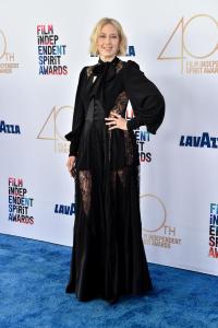 Carrie Coon at 2025 Film Independent Spirit Awards - Arrivals on February 22, 2025 in Santa Monica, California.