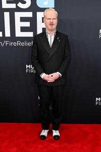 Jim Gaffigan at the 67th GRAMMY Awards held at the Crypto.com Arena on February 2, 2025 in Los Angeles, California.