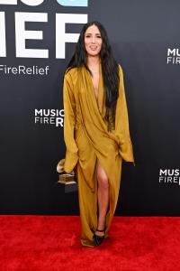 Tefi Pessoa at the 67th GRAMMY Awards held at the Crypto.com Arena on February 2, 2025 in Los Angeles, California.