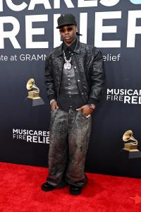 guest at the 67th GRAMMY Awards held at the Crypto.com Arena on February 2, 2025 in Los Angeles, California.