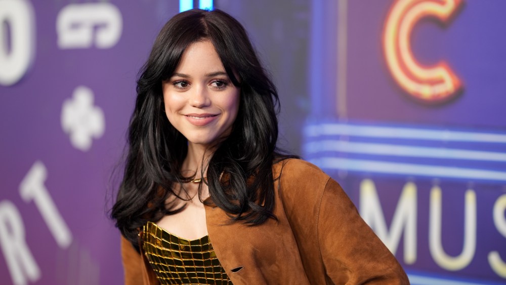 Jenna Ortega at SNL50: The Homecoming Concert at Radio City Music Hall on February 14, 2025 in New York, New York.