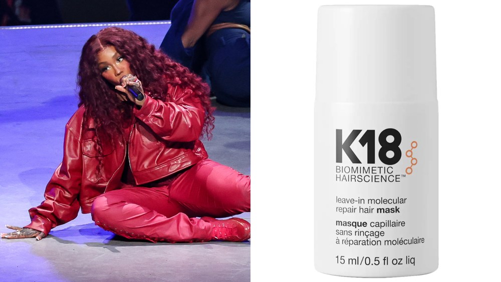 Sza at the super bowl halftime show; the hair products behind Sza's glam