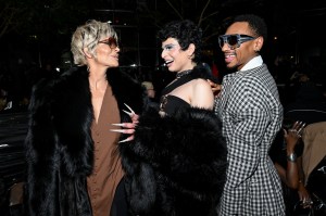 Lisa Rinna, Honey Balenciaga, Durand Bernarr at the Luar Fall 2025 Ready-to-Wear show