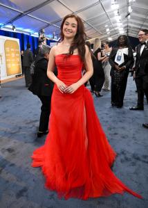 Anna Cathcart at the 31st Screen Actors Guild Awards held at Shrine Auditorium and Expo Hall on February 23, 2025 in Los Angeles, California.