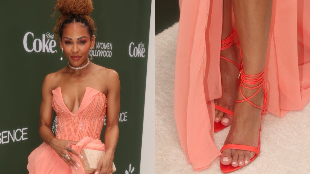 Meagan Good at the ESSENCE Black Women In Hollywood Awards held at Fairmont Century Plaza Hotel on February 27, 2025 in Los Angeles, California.
