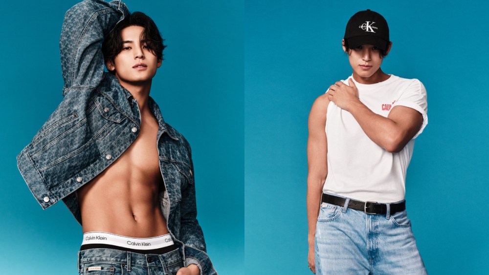Mingyu for Calvin Klein Jeans, campaign, spring 2025