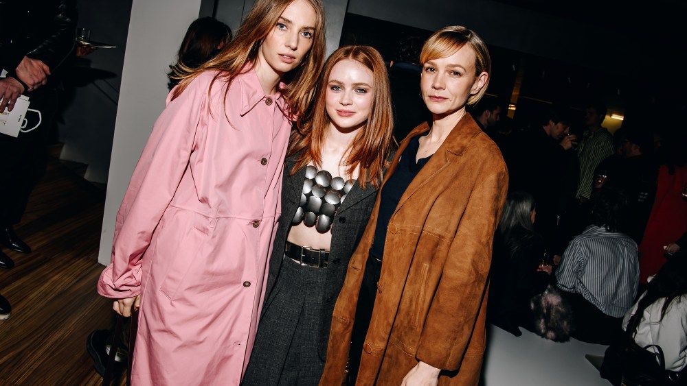Maya Hawke, Sadie Sink and Carey Mulligan