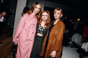Maya Hawke, Sadie Sink and Carey Mulligan