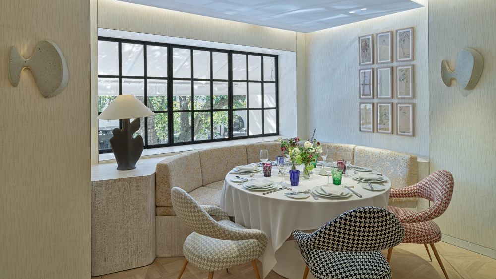 Inside Café Dior by Dominique Crenn