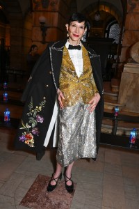 Amy Fine Collins at the Coach Fall 2025 Ready-to-Wear show