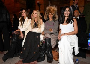 Annabel Mullion, Rachel Zoe, June Ambrose, Sarita Choudhury at the Coach Fall 2025 Ready-to-Wear show