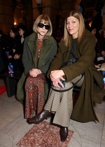 Anna Wintour, Virginia Smith at the Coach Fall 2025 Ready-to-Wear show