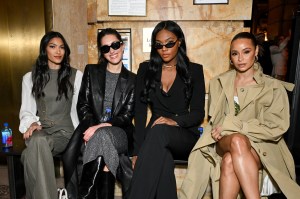 Pritika Swarup, Tinx, Afiya Bennett, Sai De Silva at the Coach Fall 2025 Ready-to-Wear show