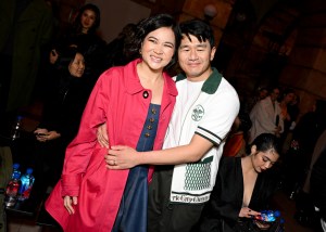 Hannah Pham, Ronny Chieng at the Coach Fall 2025 Ready-to-Wear show
