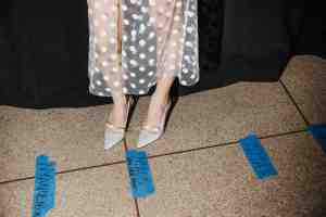 Backstage at Prabal Gurung Fall 2025 ready-to-wear collection at New York Fashion Week.