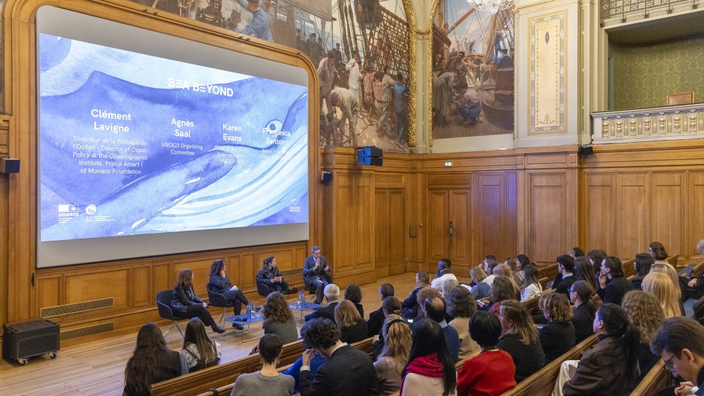 Speakers at Prada's Sea Beyond “Kindergarten of the Lagoon" Oceanographic Institute UNESCO