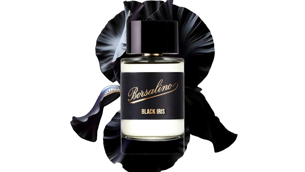 The Black Iris fragrance by Borsalino.