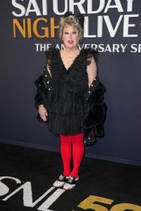 Victoria Jackson at SNL50: The Anniversary Special at 30 Rockefeller Plaza on February 16, 2025 in New York, New York.