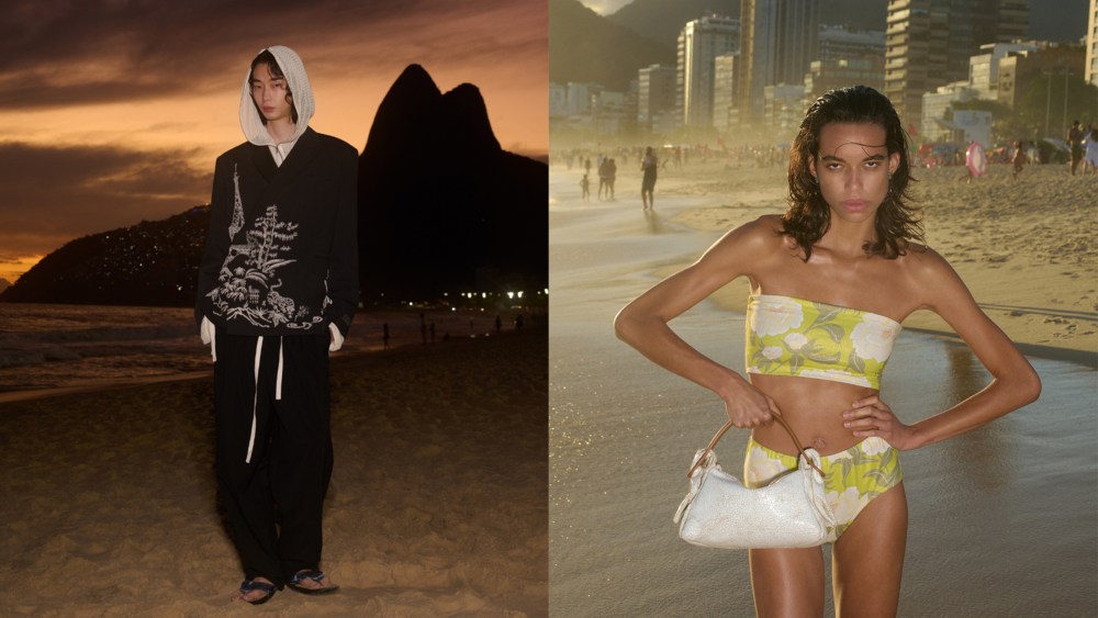 Kenzo's spring 2025 campaign, photographed in Rio.