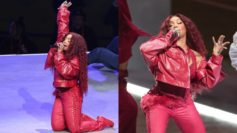 SZA performs at Super Bowl LIX at Caesars Superdome on February 09, 2025 in New Orleans, Louisiana.