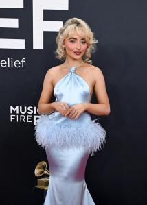 Sabrina Carpenter at the 67th GRAMMY Awards held at the Crypto.com Arena on February 2, 2025 in Los Angeles, California.