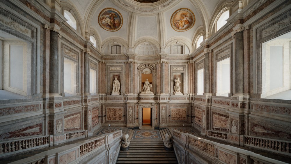 Inside the Reggia di Caserta