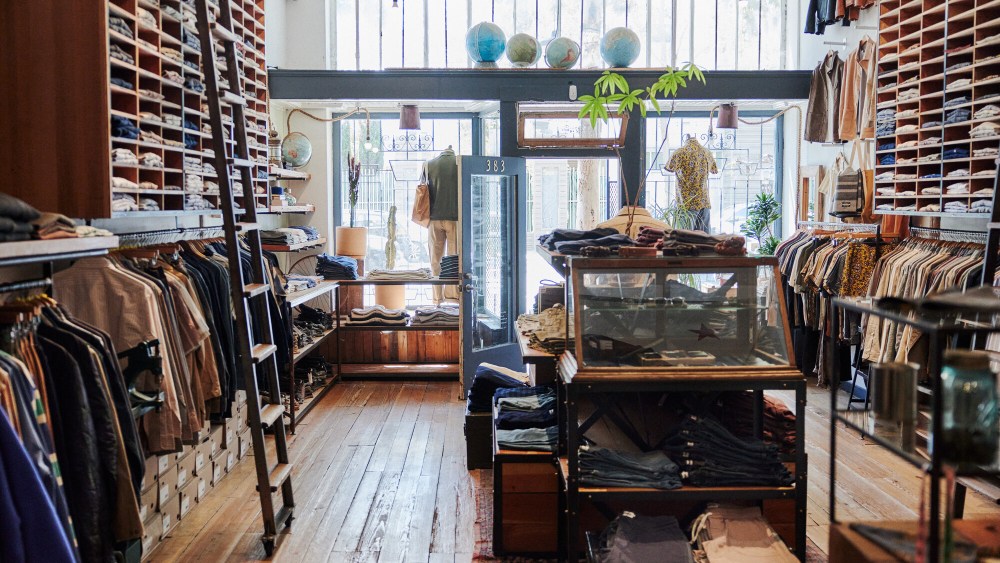 The Taylor Stitch flagship in San Francisco.