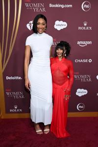 A'ja Wilson, Jordan Chiles at the TIME 2025 Women of the Year Gala held at The West Hollywood EDITION on February 25, 2025 in Los Angeles, California.