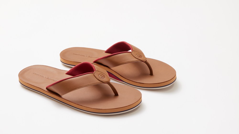 The Untuckit x Hari Mari flip-flop