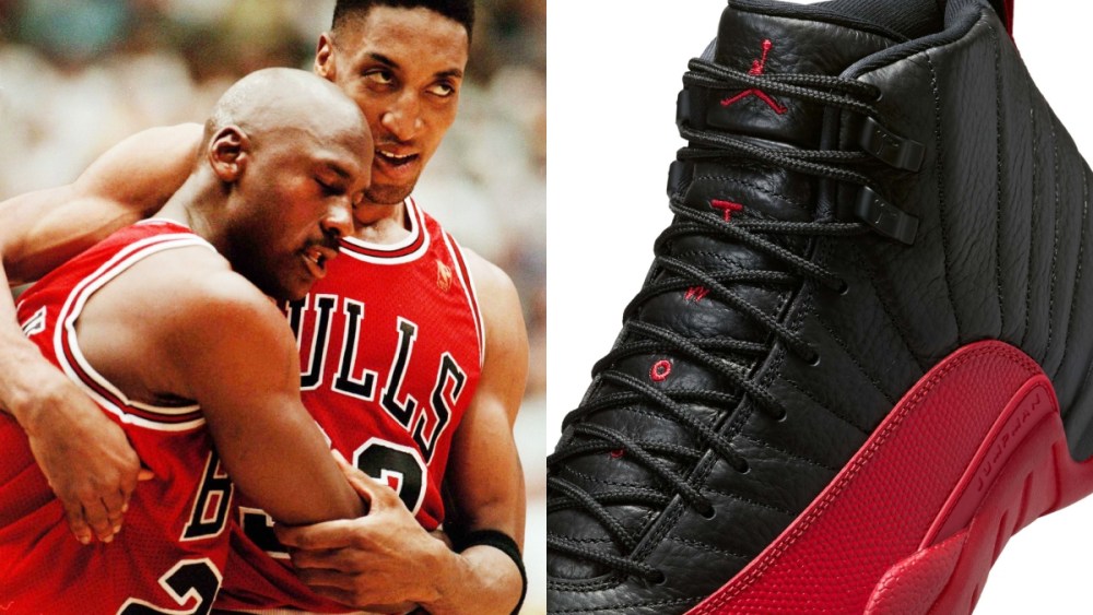 Michael Jordan, Scottie Pippen, Air Jordan 12 sneakers