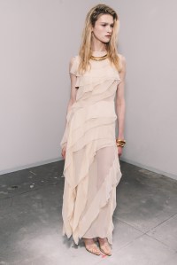 Backstage at Altuzarra Fall 2025 ready-to-wear collection at New York Fashion Week.