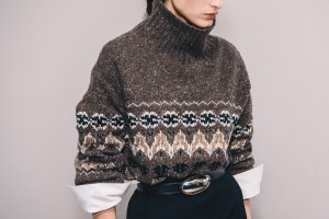 Backstage at Altuzarra Fall 2025 ready-to-wear collection at New York Fashion Week.