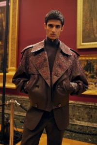Backstage at Burberry Fall 2025 Ready-to-Wear Collection at London Fashion Week