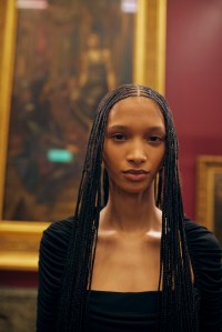 Backstage at Burberry Fall 2025 Ready-to-Wear Collection at London Fashion Week